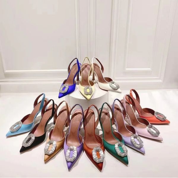 amina muaddi begum dress shoes crystal-embellished buckle stain pumps shoe spool heels sandals factory footwear women's luxury designer, Black
amina muaddi begum dress shoes crystal-embellished buckle stain pumps shoe spool heels sandals factory footwear women's luxury designer, Black