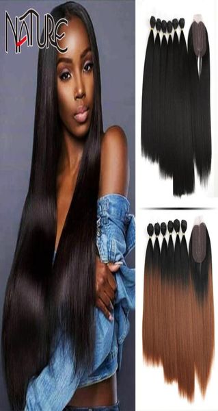 nature hair yaki straight bundles 7pcspack 1620inch ombre 613 synthetic with closure weave extensions 2202164769866, Black;brown
nature hair yaki straight bundles 7pcspack 1620inch ombre 613 synthetic with closure weave extensions 2202164769866, Black;brown