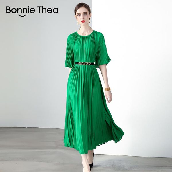dresses miyake new summer pleated long dress women oneck laceup belt solid loose large size splicing vintage slim aline dress 2023, Black;gray
dresses miyake new summer pleated long dress women oneck laceup belt solid loose large size splicing vintage slim aline dress 2023, Black;gray