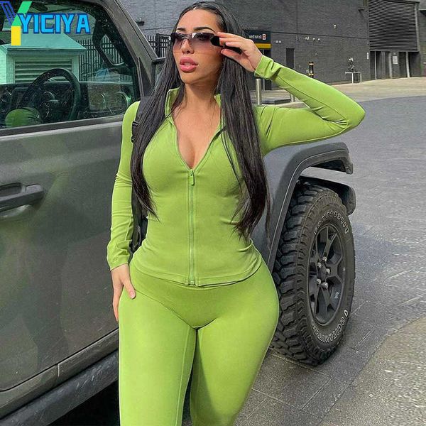 yiciya zipper two piece pants sport yoga tracksuit women stretch outfits slim jacket and sweatpants set ship, White
yiciya zipper two piece pants sport yoga tracksuit women stretch outfits slim jacket and sweatpants set ship, White