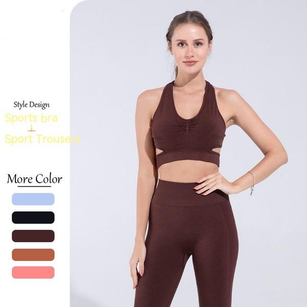 seamless yoga clothing sports underwear high-strength beautiful back bra high waist hip-lifting trousers sports suit
seamless yoga clothing sports underwear high-strength beautiful back bra high waist hip-lifting trousers sports suit