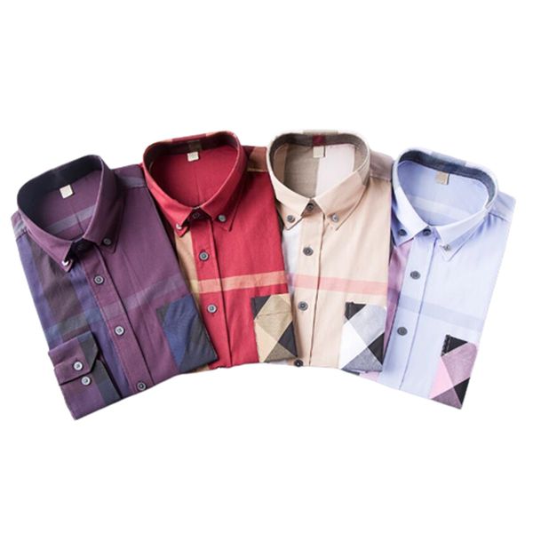 men's dress shirt luxury slim silk t-shirt long sleeve casual business clothing plaid brand 17 color #001, White;black
men's dress shirt luxury slim silk t-shirt long sleeve casual business clothing plaid brand 17 color #001, White;black