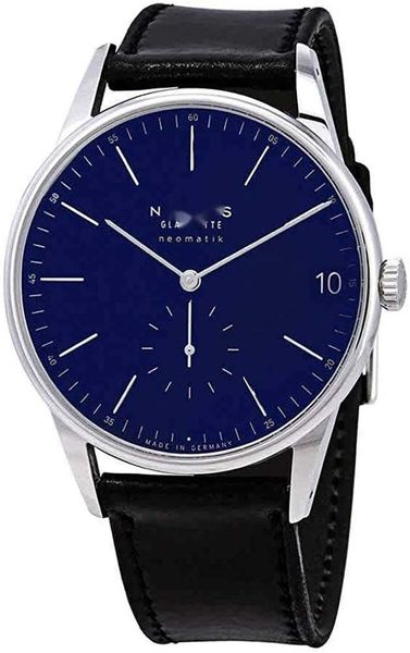 montre de luxe homme mechancial watch nomos orion neomatik automatic midnight blue dial men's watch 363 41mm leather strap reloj lujo, Slivery;brown
montre de luxe homme mechancial watch nomos orion neomatik automatic midnight blue dial men's watch 363 41mm leather strap reloj lujo, Slivery;brown