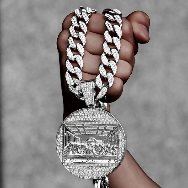 wedding jewelry sets pria wanita hip hop the last supper liontin kalung dengan 13mm rantai kuba hiphop es bling mode pesona perhiasan 230517, Slivery;golden
wedding jewelry sets pria wanita hip hop the last supper liontin kalung dengan 13mm rantai kuba hiphop es bling mode pesona perhiasan 230517, Slivery;golden