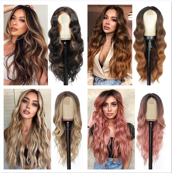 wholesale prices premier highlight color virgin hair natural wave 360 lace wig human hair frontal wig with baby hair fast send, Black;brown
wholesale prices premier highlight color virgin hair natural wave 360 lace wig human hair frontal wig with baby hair fast send, Black;brown
