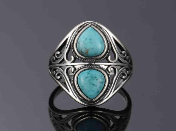 925 sterling silver rings original design vintage natural turquoise ring for women men female fine jewelry gifts1800204
925 sterling silver rings original design vintage natural turquoise ring for women men female fine jewelry gifts1800204