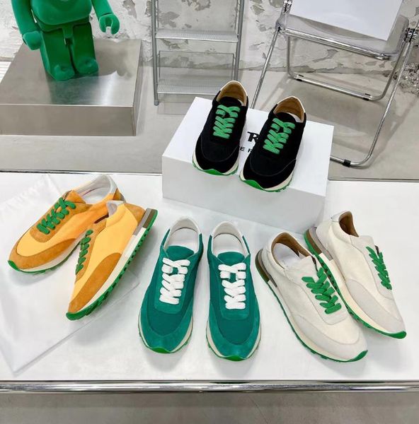 designer woman shoes the row lace-up candy color ventilated canvas perforations men platform mesh sneaker with box size 35-40 rxko, Black
designer woman shoes the row lace-up candy color ventilated canvas perforations men platform mesh sneaker with box size 35-40 rxko, Black