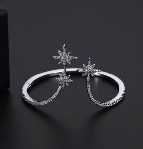 bangle fashion multi star bangles bracelets female silver color zirconia open wedding for women jewelry zk30 2211092873529, Black
bangle fashion multi star bangles bracelets female silver color zirconia open wedding for women jewelry zk30 2211092873529, Black