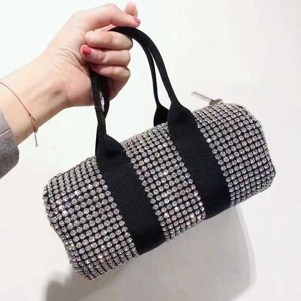 totes shiny diamonds evening clutch bag new luxury rhinestone barrel shaped boston purses and handbags female wedding party 230509
totes shiny diamonds evening clutch bag new luxury rhinestone barrel shaped boston purses and handbags female wedding party 230509