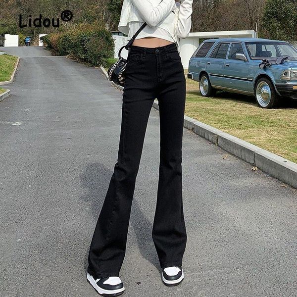 jeans black fashion allmatch multiple pockets button jeans women classic high waisted slim zipper casual solid color lady full length, Blue
jeans black fashion allmatch multiple pockets button jeans women classic high waisted slim zipper casual solid color lady full length, Blue