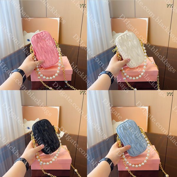 luxury leather phone bag designer crossbody bag exquisite pearl chain shoulder bag women bags cute wallet
luxury leather phone bag designer crossbody bag exquisite pearl chain shoulder bag women bags cute wallet