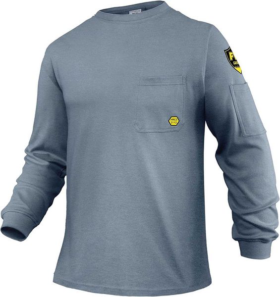 155.93g/20.1.32g ptahdus shirt fr round men's neck flame retardant long sleeve shirt 100% cotton work suit fr men's clothing 3qga, White;black
155.93g/20.1.32g ptahdus shirt fr round men's neck flame retardant long sleeve shirt 100% cotton work suit fr men's clothing 3qga, White;black