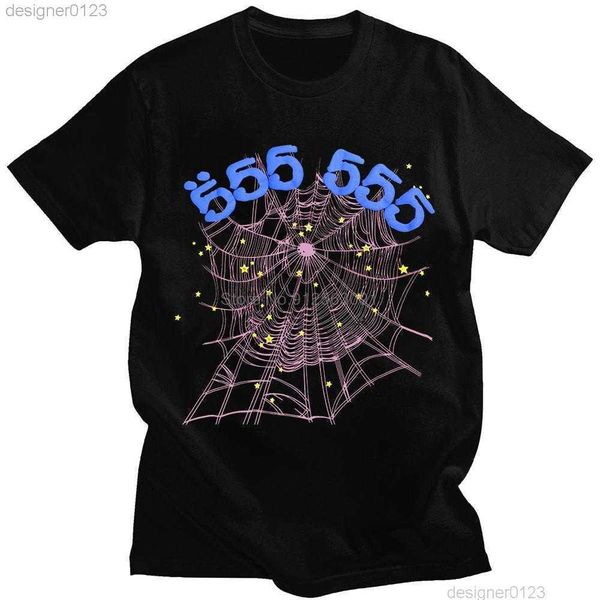 vintage printing sp5der 555555 angel number t shirt men women spider web pattern t-shirt tees, White;black
vintage printing sp5der 555555 angel number t shirt men women spider web pattern t-shirt tees, White;black