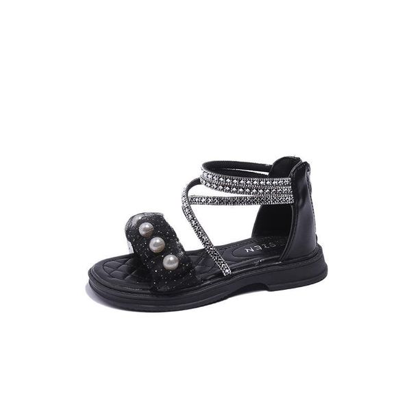 sandals kids shoes children footwear girls summer pearl princess fashion beach f12483, Black;red
sandals kids shoes children footwear girls summer pearl princess fashion beach f12483, Black;red