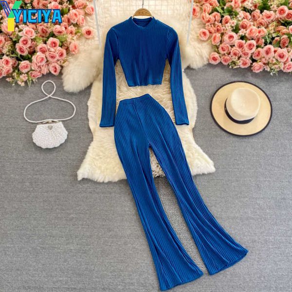 yiciya streetwear pant sets women long sleeve crop high waist flare pants drape casual trousers female two-piece suit 2023, White
yiciya streetwear pant sets women long sleeve crop high waist flare pants drape casual trousers female two-piece suit 2023, White