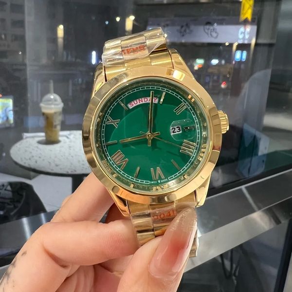roman digital watch automatic movement gold watch 40mm stainless steel with life waterproof dual calendar business watch, Slivery;golden
roman digital watch automatic movement gold watch 40mm stainless steel with life waterproof dual calendar business watch, Slivery;golden