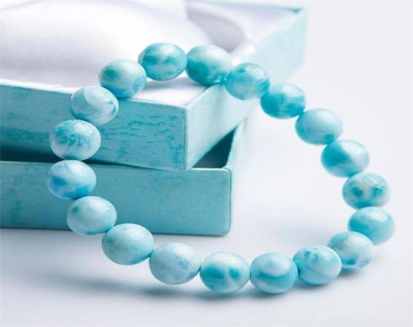 beaded strands 10mm genuine natural blue larimar gems bracelet for women female stretch water pattern round bead crystal stone br1873437, Black
beaded strands 10mm genuine natural blue larimar gems bracelet for women female stretch water pattern round bead crystal stone br1873437, Black