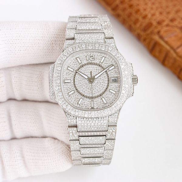 full diamond watch women watch 35mm automatic mechanical movement watch business designer watchs montre luxe multicolor, Slivery;brown
full diamond watch women watch 35mm automatic mechanical movement watch business designer watchs montre luxe multicolor, Slivery;brown