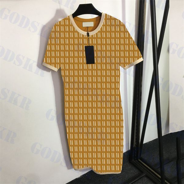 fend letter jacquard dress womens knitted skirt slim fit short sleeve dresses summer long skirts two colors, Black;gray
fend letter jacquard dress womens knitted skirt slim fit short sleeve dresses summer long skirts two colors, Black;gray