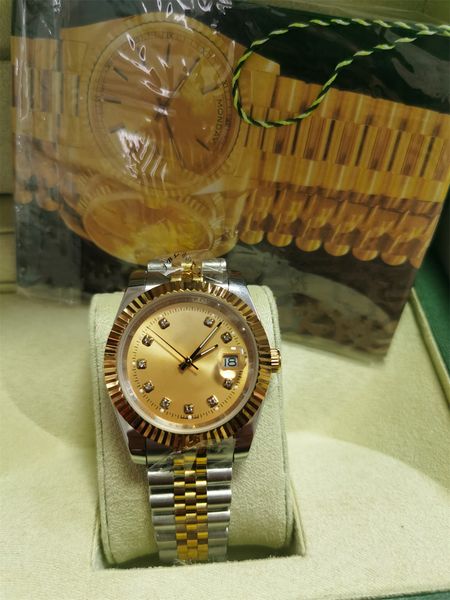 with original box high-quality luxury watch 41mm president datejust 116334 sapphire glass asia 2813 movement mechanical automatic mens watch, Slivery;brown
with original box high-quality luxury watch 41mm president datejust 116334 sapphire glass asia 2813 movement mechanical automatic mens watch, Slivery;brown