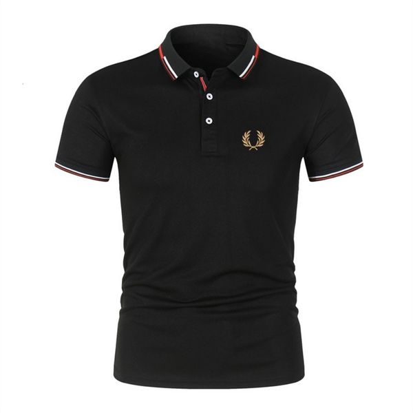 men's polos men clothing business polo shirts 2023 summer tshirt streetwear korea trend embroidery brand lapel shirt 230517, White;black
men's polos men clothing business polo shirts 2023 summer tshirt streetwear korea trend embroidery brand lapel shirt 230517, White;black