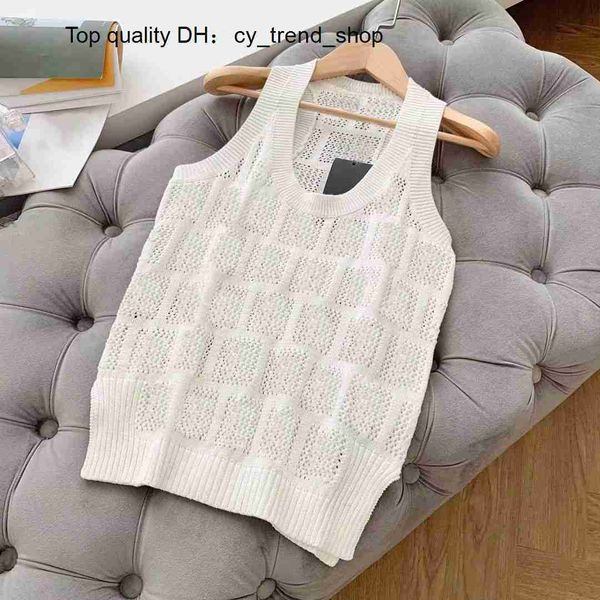 2023 diesel designer luxurious quality letter hollow jacquard knit tank fashion f sleeveless camisole, White
2023 diesel designer luxurious quality letter hollow jacquard knit tank fashion f sleeveless camisole, White