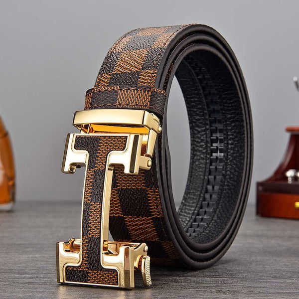 belts suspenders new automatic men's leather letter alloy buckle business casual trend belt, Black;brown
belts suspenders new automatic men's leather letter alloy buckle business casual trend belt, Black;brown