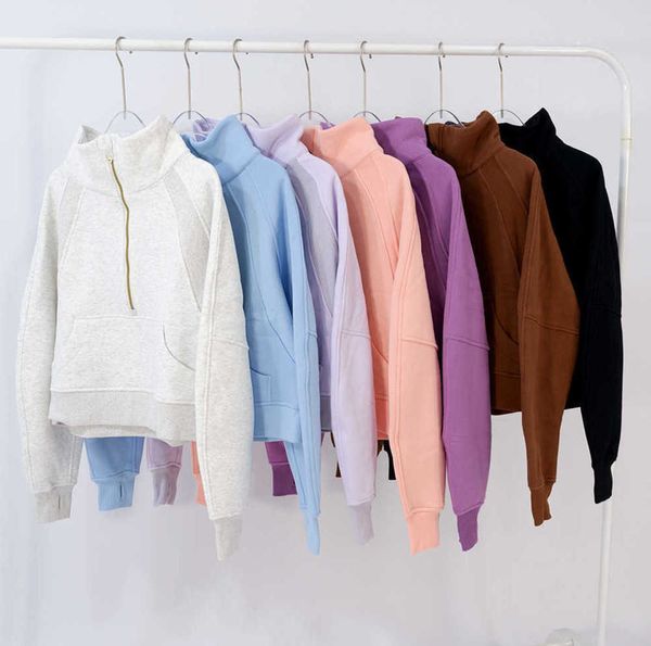 lulu jackets yoga coat lululemens women sports gym outdoor stand collar jacket scuba oversized funnel neck half zip hoodies woman lady gilrs, Gray
lulu jackets yoga coat lululemens women sports gym outdoor stand collar jacket scuba oversized funnel neck half zip hoodies woman lady gilrs, Gray