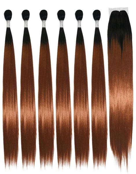 bundles with closure 1830 inch straight hair 7pcslot synthetic weave ombre blonde brown straight hairs for extensions women 22067613817, Black;brown
bundles with closure 1830 inch straight hair 7pcslot synthetic weave ombre blonde brown straight hairs for extensions women 22067613817, Black;brown