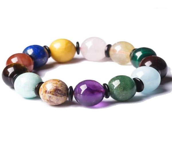 beaded strands natural stone chakra bracelet diy beads green carnelian malachite aventurine sodalite charm women yoga jewelry11303223, Black
beaded strands natural stone chakra bracelet diy beads green carnelian malachite aventurine sodalite charm women yoga jewelry11303223, Black