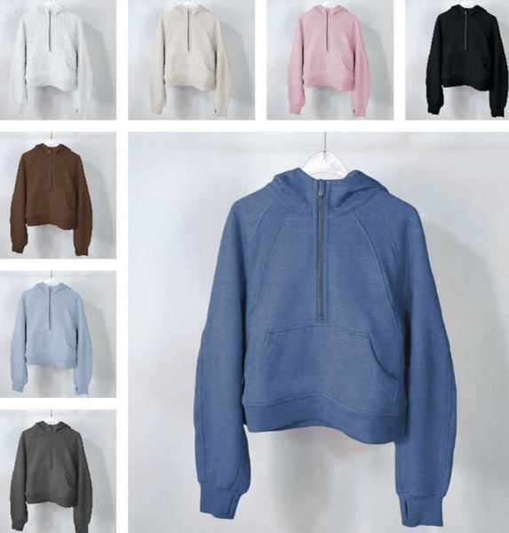 women hoodies sweatshirts yoga sweatshirt scuba lulus half zip hoody outdoor leisure lu gym clothes workoutrends in design 34ss, Black
women hoodies sweatshirts yoga sweatshirt scuba lulus half zip hoody outdoor leisure lu gym clothes workoutrends in design 34ss, Black