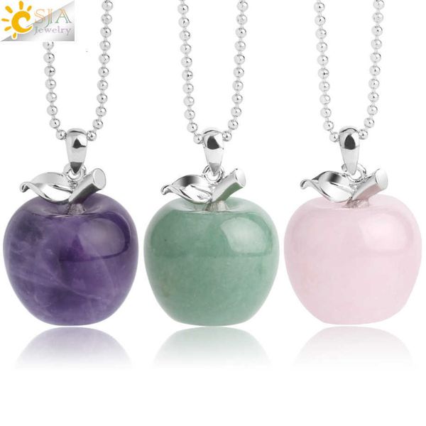 jewelry pendant necklace natural crystal apple pendant summer alloy women's fashion accessories new, Black
jewelry pendant necklace natural crystal apple pendant summer alloy women's fashion accessories new, Black