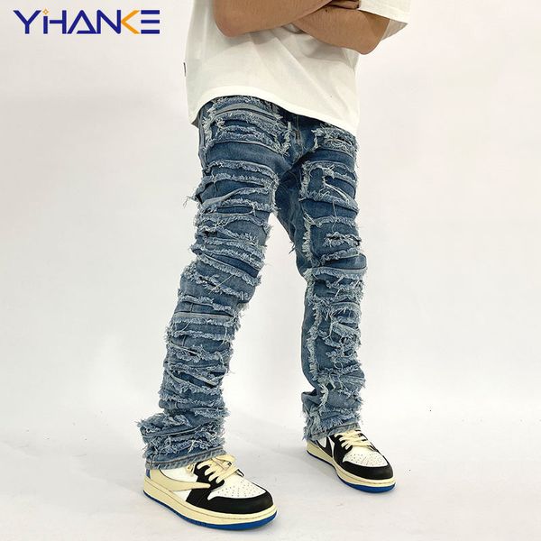 mens jeans hip hop ripped design and women vintage casual fashion pencil pants oversize y2k wide leg baggy streetwear men 230516, Blue
mens jeans hip hop ripped design and women vintage casual fashion pencil pants oversize y2k wide leg baggy streetwear men 230516, Blue