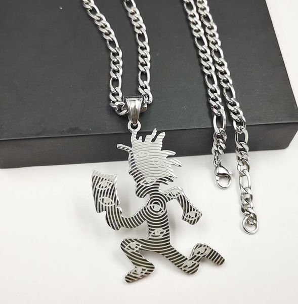 new juggalo hatchetman insane clown posse twiztid abk stainless steel pendant figaro necklace 30inch4990068, Silver
new juggalo hatchetman insane clown posse twiztid abk stainless steel pendant figaro necklace 30inch4990068, Silver