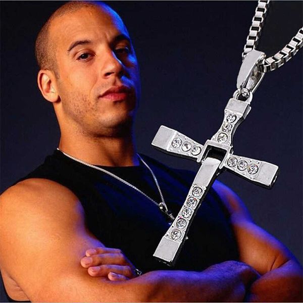 jewelry pendant necklace movie accessories speed and passion toledo cross pendant necklace hip hop men's, Black
jewelry pendant necklace movie accessories speed and passion toledo cross pendant necklace hip hop men's, Black