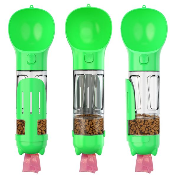 Dog Water Bottle Portable Leak Proof Dog Water Dispenser with Drinking and Feeding Function Lightweight Pet Water Dispenser for Walking and Travel for Dog, Cat
Dog Water Bottle Portable Leak Proof Dog Water Dispenser with Drinking and Feeding Function Lightweight Pet Water Dispenser for Walking and Travel for Dog, Cat