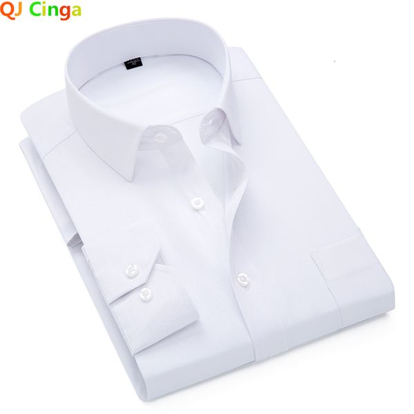 men's dress shirts white twill cotton shirt for men long sleeve single breasted square collars business wedding camisa blue pink man ch, White;black
men's dress shirts white twill cotton shirt for men long sleeve single breasted square collars business wedding camisa blue pink man ch, White;black