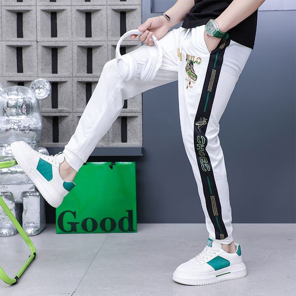 luxury summer print men's ice silk trousers midwaist loose breathable straightleg casual pants thin quickdrying 230517, Black
luxury summer print men's ice silk trousers midwaist loose breathable straightleg casual pants thin quickdrying 230517, Black