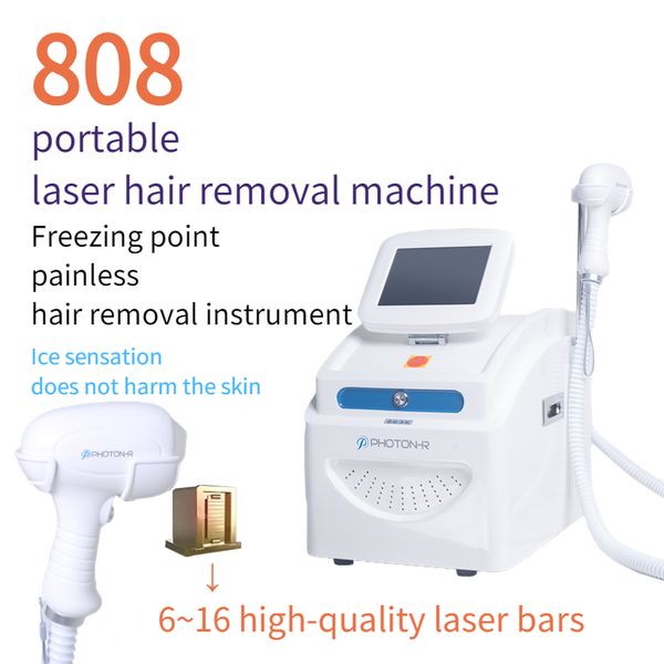 808 portable la-ser hair removal machine ing point painless hair removal instrument exclusive for beauty salons
808 portable la-ser hair removal machine ing point painless hair removal instrument exclusive for beauty salons