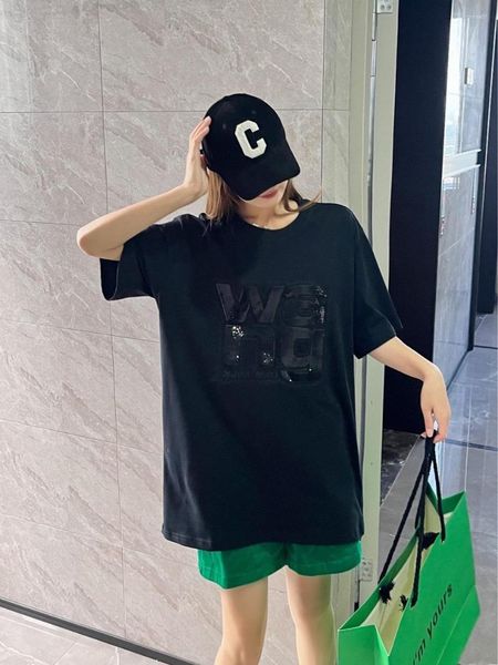 women's t shirts designer shirt short sleeve tee loose fit men's and women's t- tri-color casual, White
women's t shirts designer shirt short sleeve tee loose fit men's and women's t- tri-color casual, White