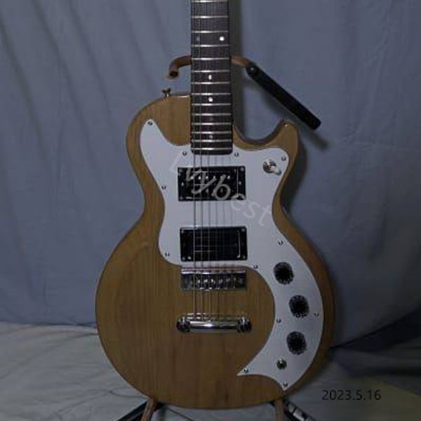 electric guitar see thru wood grain orange color rosewood fingerboard dots inlay white pickguard chrom parts 2v ,1t 1 toggle
electric guitar see thru wood grain orange color rosewood fingerboard dots inlay white pickguard chrom parts 2v ,1t 1 toggle