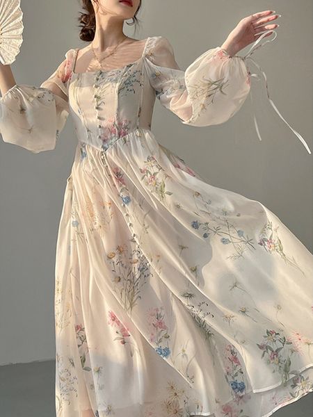 casual dresses party chiffon for women long sleeve french style fashion fairycore lace puff midi spring summer 230517, Black;gray
casual dresses party chiffon for women long sleeve french style fashion fairycore lace puff midi spring summer 230517, Black;gray