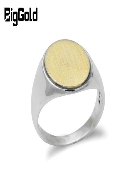 925 sterling silver men ring gold color oval brushed surface vintage ring simple design for men women lovers fashion jewelry3875534, Golden;silver
925 sterling silver men ring gold color oval brushed surface vintage ring simple design for men women lovers fashion jewelry3875534, Golden;silver