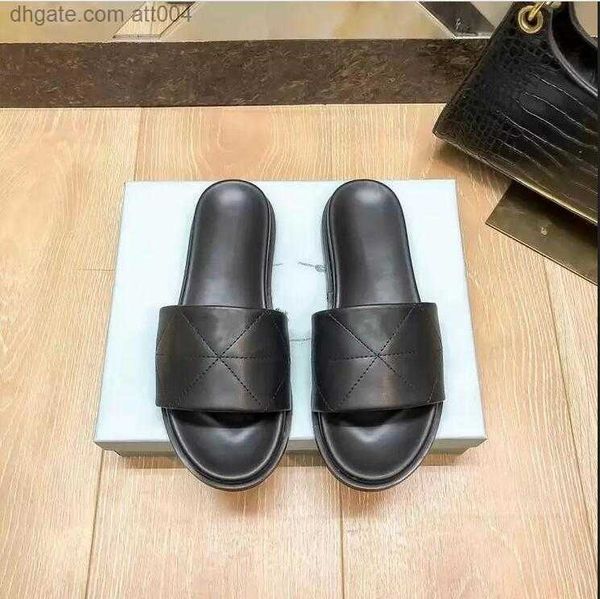 fashion woman flat bottom slippers designer pu leather solid color water-proof sandals outdoor leisure flip-flops summer five colors beach, Black
fashion woman flat bottom slippers designer pu leather solid color water-proof sandals outdoor leisure flip-flops summer five colors beach, Black