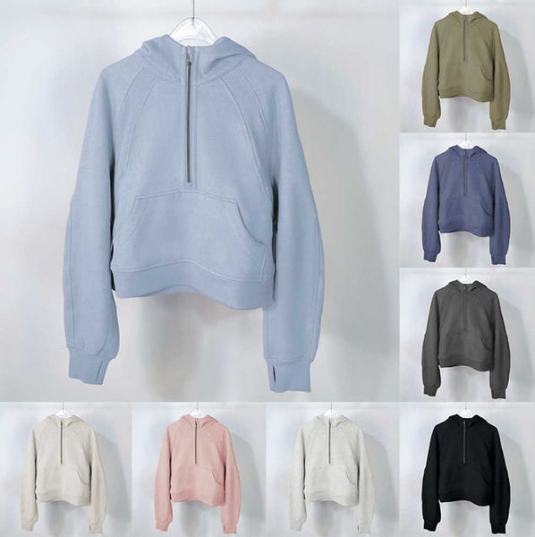 autumn and winter yoga hoodie scuba lulus womens plus velvet thickening jackets hoodys sports half zipper terry designer sweater breathable
autumn and winter yoga hoodie scuba lulus womens plus velvet thickening jackets hoodys sports half zipper terry designer sweater breathable