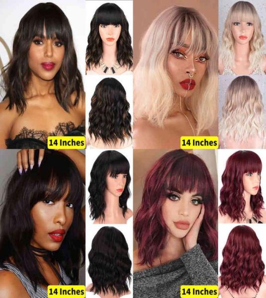 hair synthetic short wavy with bangs black for women natural brown mixed bob heat resistant fiber 2203014729164, Black;brown
hair synthetic short wavy with bangs black for women natural brown mixed bob heat resistant fiber 2203014729164, Black;brown