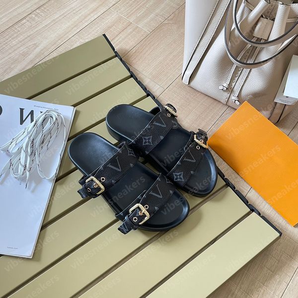 designer bom dia slippers slides sandals summer flats leather platform shoes ladies beach effortlessly stylish slides 2 straps with adjusted, Black
designer bom dia slippers slides sandals summer flats leather platform shoes ladies beach effortlessly stylish slides 2 straps with adjusted, Black