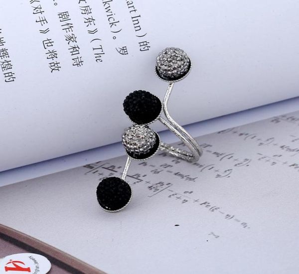 wholekorean version of the new simple ring resin drill alloy beans joint finger ring vintage resin ring8796158, Silver
wholekorean version of the new simple ring resin drill alloy beans joint finger ring vintage resin ring8796158, Silver