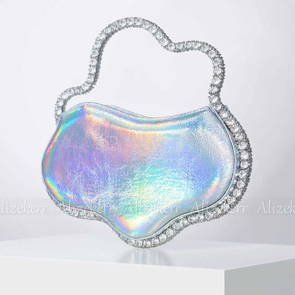 totes metal wavy handle diamond evening bag elegant boutique crystal colorful laser clutch purses and handbags wedding party 230509
totes metal wavy handle diamond evening bag elegant boutique crystal colorful laser clutch purses and handbags wedding party 230509