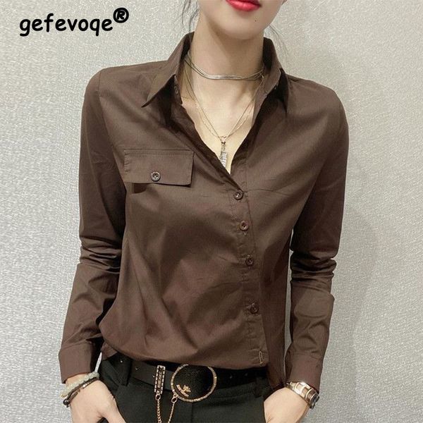 women's blouses shirts spring autumn oversized office lady elegant fashion buttons shirt female long sleeve all-match casual blouse clo, White
women's blouses shirts spring autumn oversized office lady elegant fashion buttons shirt female long sleeve all-match casual blouse clo, White
